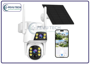 2NLF 10MP Solar WiFi Dual-Lens Security Camera – 15x Zoom