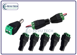 DC Power Jack Connector (Barrel Plug 5.5 × 2.1 mm)